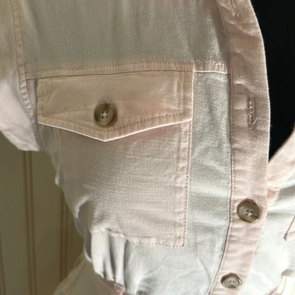 Anthropologie Buttonfront Mini Dress - Picture 5 of 13